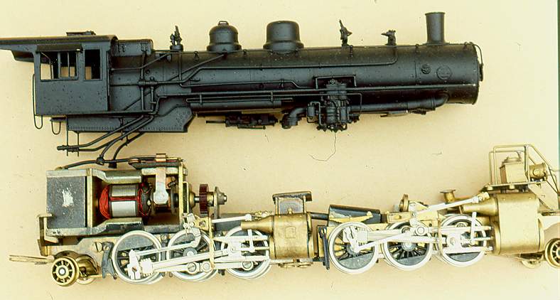 On30 CAN MOTOR UPGRADE KIT FOR MANTUA 2-6-6-2 LOCOMOTIVE CHASSIS 